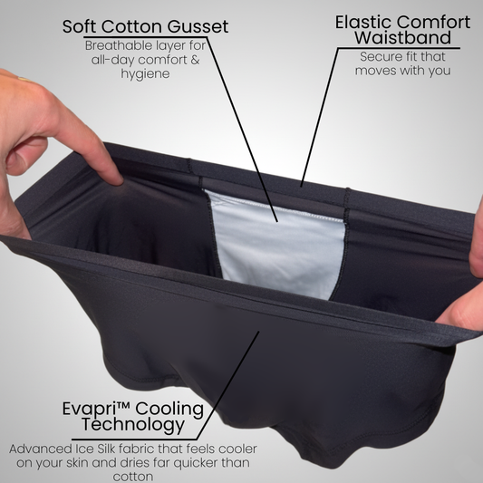 NoTrace Ice Silk Boxers – Ultra-Light, Seamless Comfort